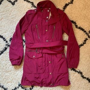 Burberry rain coat